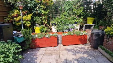 Outdoor Custom Wooden Planters