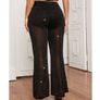 BNWT Black Mesh Trousers - great for a party Image 2