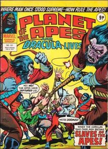 Planet of the Apes and Dracula Lives #121 (Marvel UK) - Comic Book