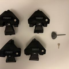 Thule Evo Clamp 7105 Foot Pack (4 Clamps) + Renault Captur Fit Kit