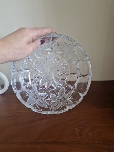 vintage glass bowl