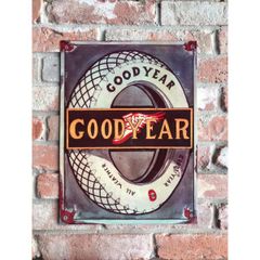 Goodyear Tyres - Metal Sign