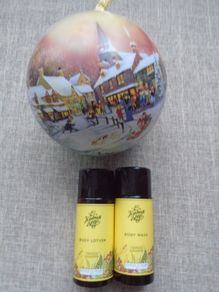 Christmas bauble ,gift, Body wash/body lotion, Handmade soap,Gift