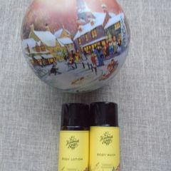 Christmas bauble ,gift, Body wash/body lotion, Handmade soap,Gift
