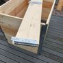 CHUNKY raised bed planter pallet collars Image 5