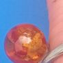 vintage bespoke silver&amber ring Image 6