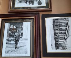 3 vintage history prints