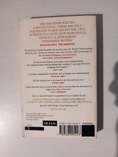 Latecomers by Anita Brookner