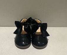 Mg baby black patent shoes