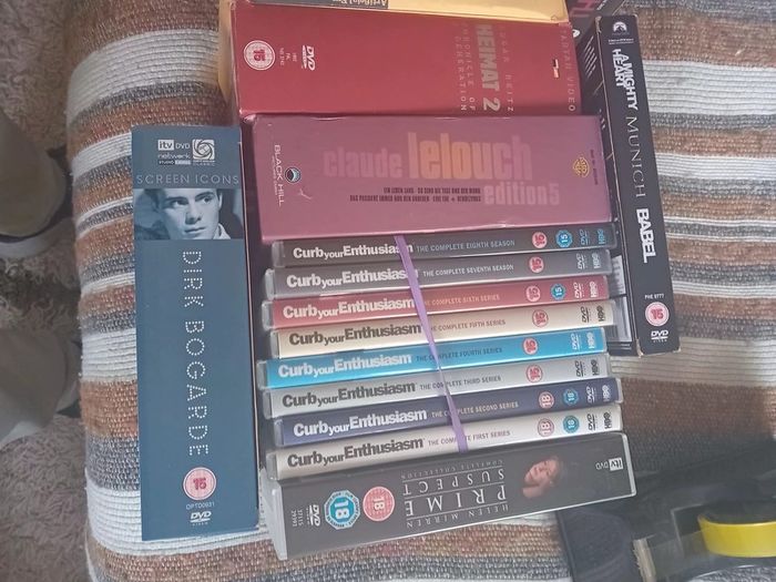 Bulk box sets and individual DVDs