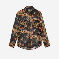 The Kooples Silk Blouse Size Uk 10