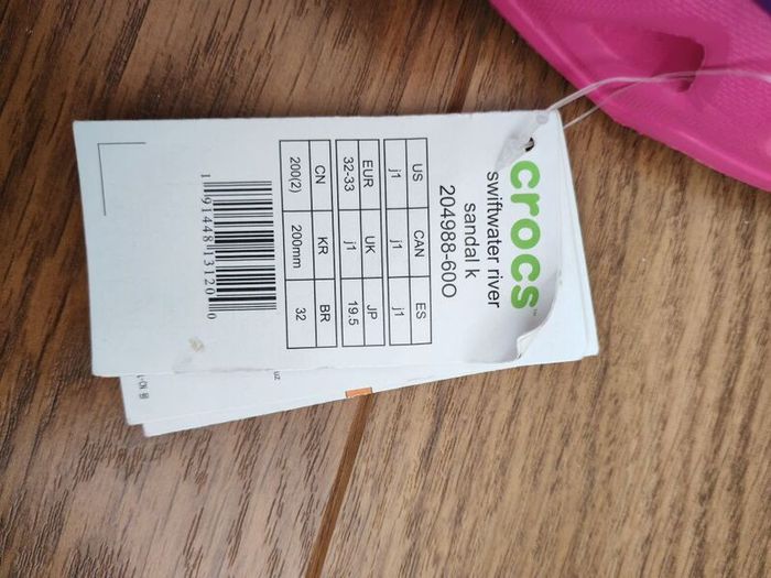 Brand new Crocs sandals