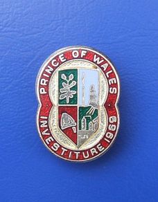 Investiture of the Prince of Wales (now Charles III) - a scarce badge issued by Coedffranc Parish Council (1969)