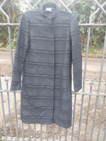 Asos ladies black and grey coat (free postage)