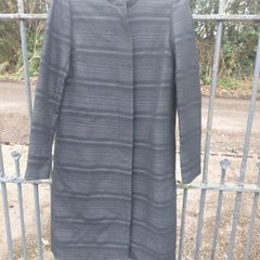 Asos ladies black and grey coat (free postage)