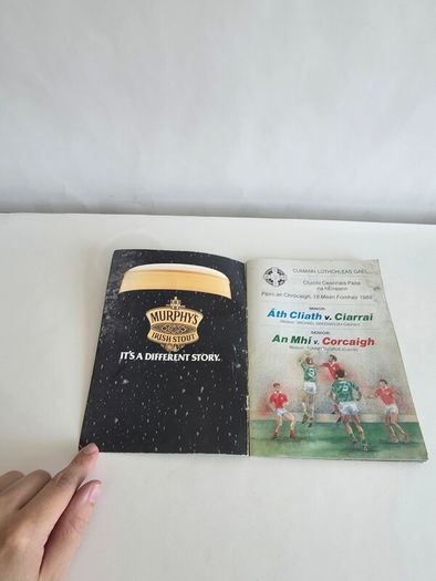 1988 All-Ireland Football Final Cork Vs Mayo Match Programme