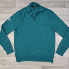Callaway Merino Wool Golf Half Zip Jumper Men's XXL