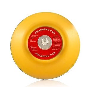 GLASS POLISH 12710 Dual Action Backing Pad with with Hook & Loop, DA Polisher & Sander Pad | 1/4''-20 | 75 mm