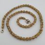 Vintage Venetian Style Tiny Eyes Glass Beads Necklace Image 4