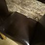 8 Dark Brown Kitchen chairs Image 4
