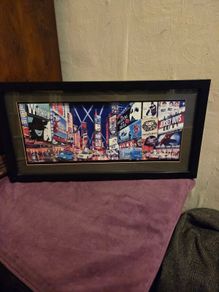 Times Square Broadway Musicals - Framed