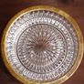 Davidson Art Deco Flint Glass Fruit Bowl No. 695 Circ 1920's Image 2