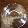Royal Doulton Hand Cut Etched Glass Crystal Rose/Posy Bowl Image 8