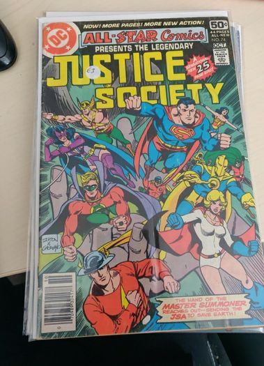 Selection of older DC comics