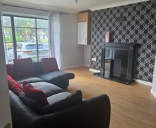free corner sofa and double bed