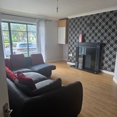 free corner sofa and double bed