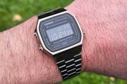 Casio A168 "Stealth Black" Watch (Brand New)