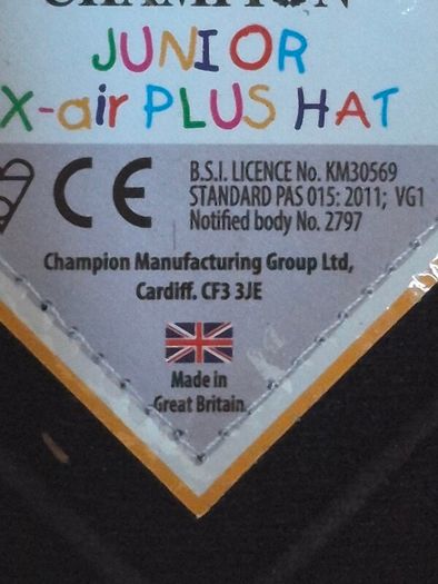 Champion Junior X - air Plus Horse Riding Helmet