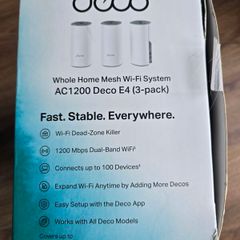 Deco E4 Mesh WiFi system