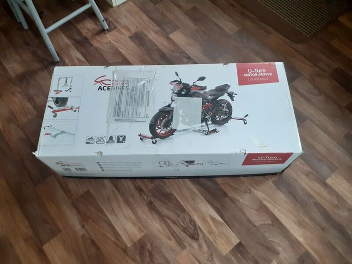 Bike Mover U-Turn Mover Dolly Honda BMW Suzuki Kawasaki Ducati Yamaha motorcycle motorbike