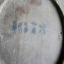 Antique Oval Picture Frame Photo Women Gold Painted Wood 10 x  8 Image 10