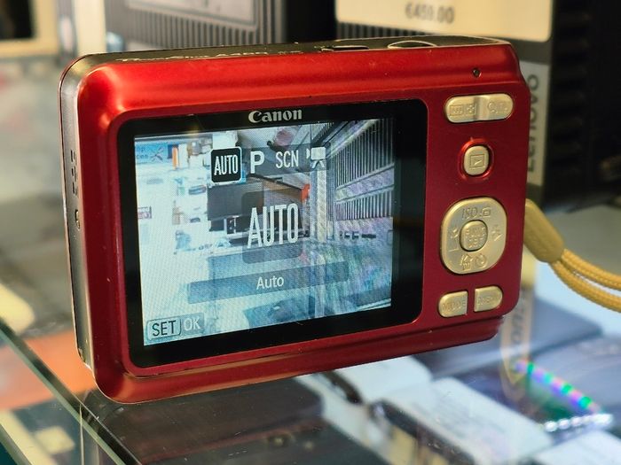 Canon Power Shot A480 10MP 3.3X Zoom Red Canon Digital Camera Canon Powershot/ Used