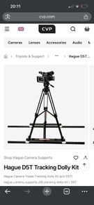 Hague d5t camera dolly track kit