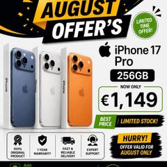 Iphone 17 Pro 256gb Brand New Sealed Pack Unlock Sim Free