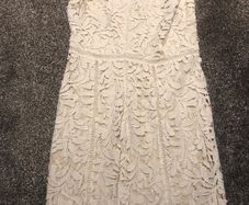 cream dress