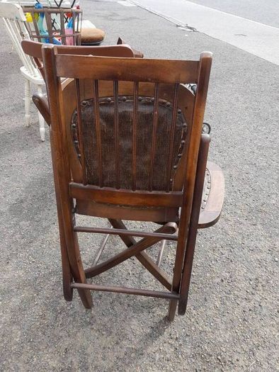 Pair Of Antique Folding Chairs