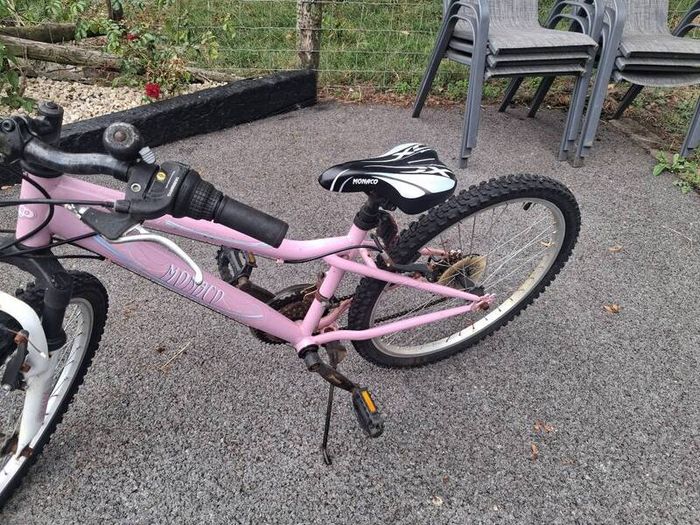 girls 24inch bike  lovely bike some rust