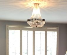 Plantation shutters 1800 mm x 1600mm (Adare Shutters)