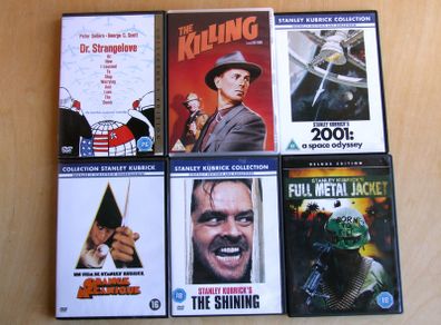 Stanley Kubrick DVDs