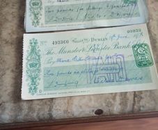 checks from 1930s
