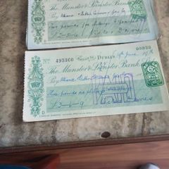 checks from 1930s