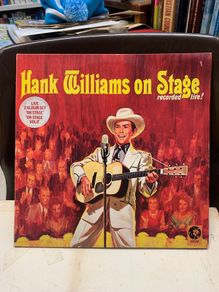 Large selection of HANK WILLIAMS country & western Vinyl LPs