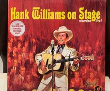 Large selection of HANK WILLIAMS country & western Vinyl LPs