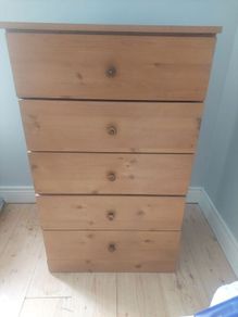 Solid Chest of Drawers