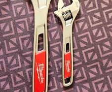 Milwaukee Adjustable Wrench Twin Pack (6 inch & 10 inch)