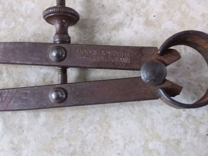 Antique/Vintage - Moore and Wright : Inside Caliper
